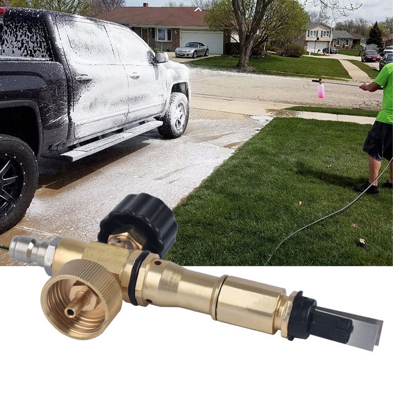 Car Foam Lance Cannon Adjustable Jet Tight Fit Evenly Spray