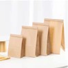 Assist-Box (L/500 Sheets) Courier Paper Bag, Square Bottom Bag, Medium,