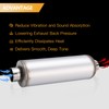 Piclafe 4 Inch Exhaust Muffler, 4" Inlet/Outlet 30" Overall Length