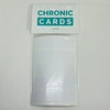 Chronic Cards White One-Touch and Toploader Stickers (50 per Pack)