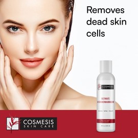 Ultimate MicroDermabrasion: Exfoliate, Soften & Smooth - 8oz - Restores, Rejuvenates & Hydrates with Tea Extracts, Amber Crystals & Seaweed