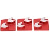 3Pcs Diamond Grinding Shoes Dovetail Concrete Aggreesive Cutting 2 Arrow