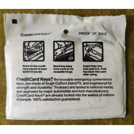 COLE  Credit Card Keys WR2 WEISER House Key Blank *NEW* Wallet Blanks