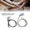 31.5in Shampoo Faucet 47.2in Shampoo Bowl Hose Kit With Large