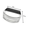Stainless Steel Pastry Cutter,Pastry Blender and Dough Scraper,Professional Bladed Dough