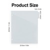 Koqye Binder Dividers with Pockets - 8 Plastic Dividers for