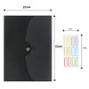 DoocliB Document File, a4, 13 Pockets, Portable, Expanding File Folder,