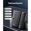 VCELINK Kabeltester, Netzwerktester Kabeltester für RJ45 RJ11 Kabel-Patchkabel-Leitungstester, LAN Tester,