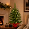 2ft Pre-lit Artificial Mini Christmas Tree,Small Xmas Tree