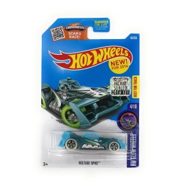 Hot Wheels 2016 Glow Wheels Voltage Spike Glow in Dark 49 Factory Sealed Sticker