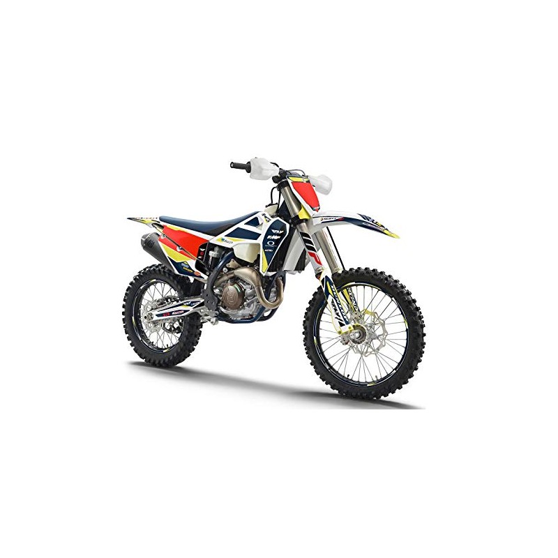 2019-2022 FX Taper White Senge Graphics Complete Kit Compatible with