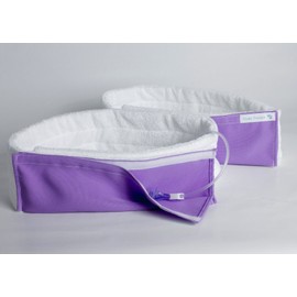 Tube Tamer feeding tube belt. G-tube J-tube holder Purple Small