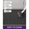 DEXI Front Door Mat Outside Entrance, All-Season Heavy Duty Rubber