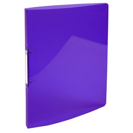 Exacompta Iderama 54676E Ring Binder Polypropylene 2 Rings 15 mm 32 x 25 cm for DIN A4 Spine 20 mm Pack of 1 Purple