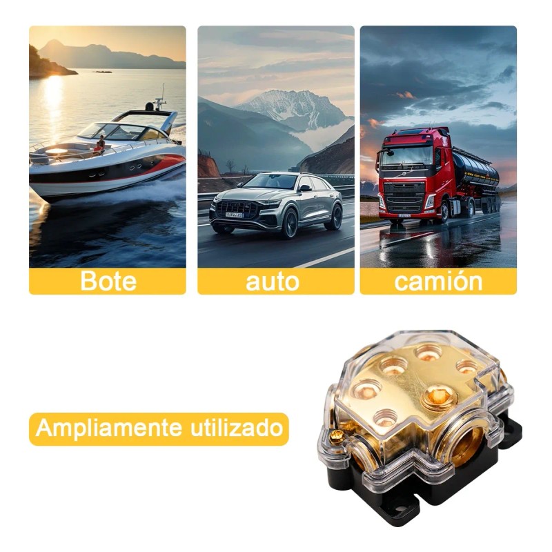 Distribuidor Corriente 1 Ent 0ga Y 5 Salidas 2/4/8ga Lohotek