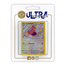 my-booster SWSH045-FR25-UB-SV095 Couaneton (Piccolente) SV095/SV122 Secret Dazzling Myboost X Epée et Bouclier 4.5 Destinées Radieuses Box of 10 French Pokémon Cards