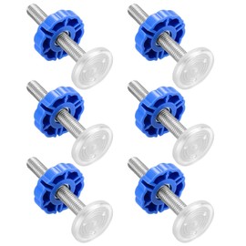Pack of 6 Pressure Screws for Children's Gate, Pet, Baby Gate, M10 Spindle Rods, Pressure Threaded Spindle Rods, Screws, for Pet Stair Gate, Door Stair Gate, Door Safety Gate