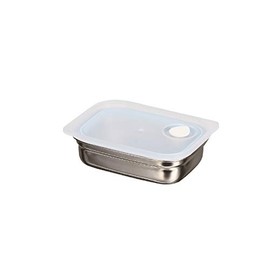 Pearl Metal HB-5047 Storage Container, Stainless Steel, Valve Included, 9.5 fl oz (280 ml), Shield Lock, Silver