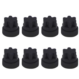 8Pcs 00618112 00637940 Rubber Grate Feet Part by Beaquicy - Replacement for Thermador, Bos-ch Gas Range/Cooktop - Replaces 00617174, 617174, 00618112, 618112, 1999626, AH3478553, EA3478553, PS3478553