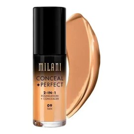 Base de maquillaje líquida Milani Conceal + Perfect 2-in-1 tono 09 tan