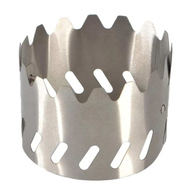 Alcohol Stove Windscreen Ultralight 2-in-1 Stove Rack and Wind Screen