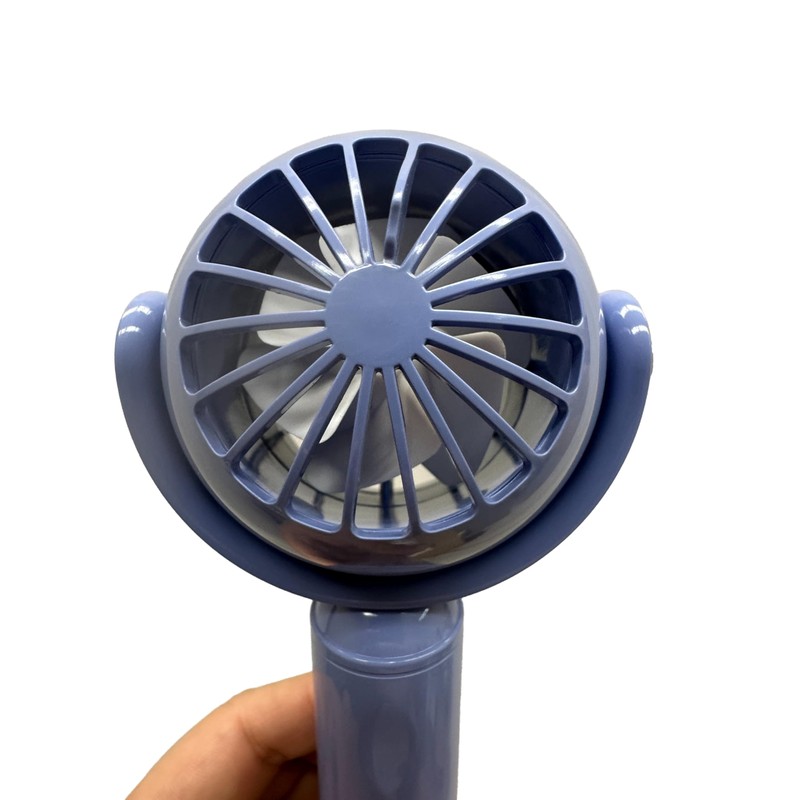 No-ne. Cooling Plate, Handy Fan, Blue, Approx. W 3.2 x