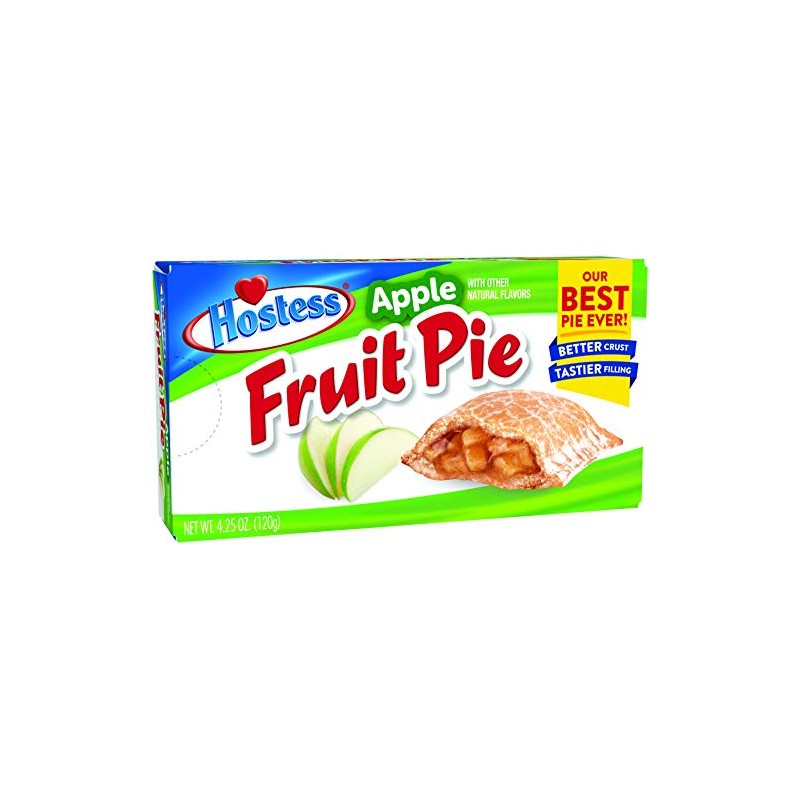 Hostess Fruit Pie, Apple, 4.25 Ounce (Pack of 8)