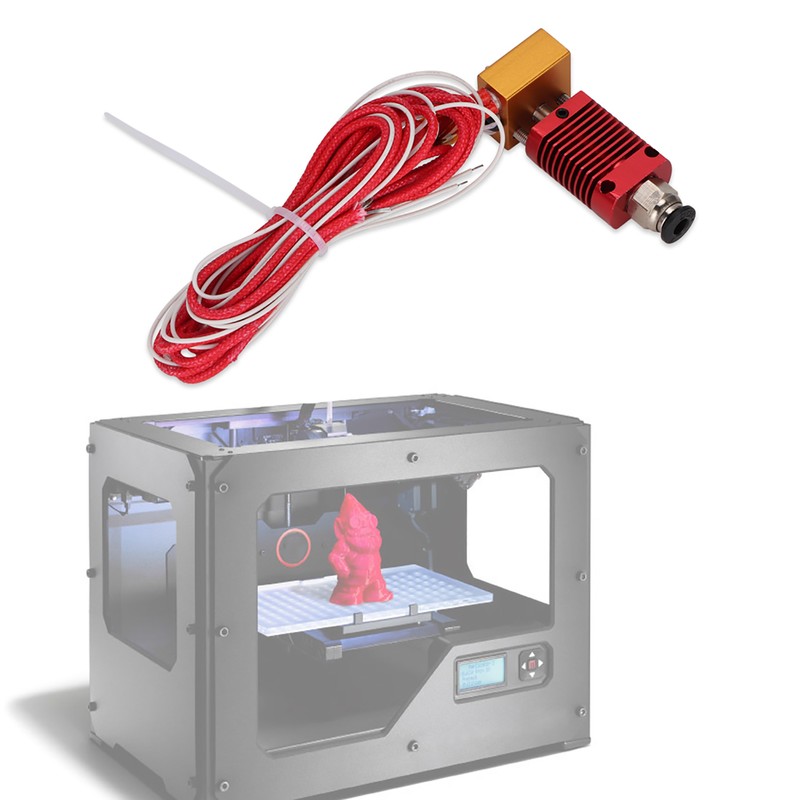 CR10 Red Extruder Hotend Kit External Threaded Connection 3D Printer