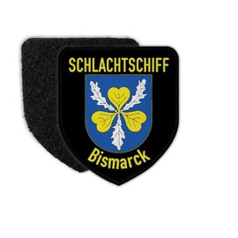 Copytec Patch 75 x 65 cm Battleship Bismarck German Kriegsmarine Sister Ship #34731