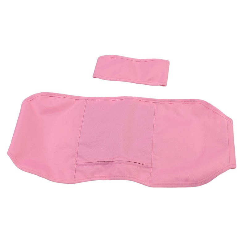 Castor Oil Pack Wrap Waterproof Oil Proof Adjustable Elastic Strap