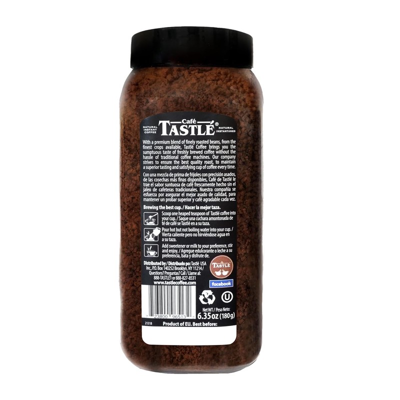 Café Tastlé Supremo Blend & Solo Delight 6.35 Ounce Instant