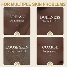 4Pcs Rice Sheet Mask, Collagen Face Mask, Overnight Mask for Face Glow with Collagen Extract & Ceramide, Korean Skincare for Brightening, Hydrating & Anti-Aging, Moisturising Skin Barrier Repair