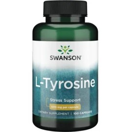 L Tirosina 500 Mg 100 Capsulas. Sistema Nervioso.