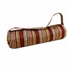 Handwoven Striped Yoga Mat Bag, 150cm x 15cm, Multicolour