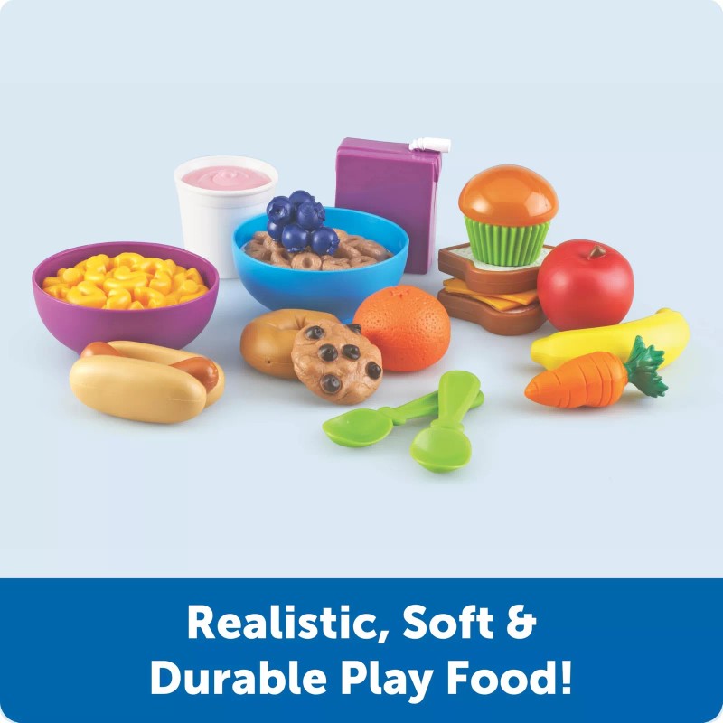 Learning Resources 20 Piece Pretend Play Food Set for Toddlers