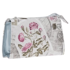 Alessandro Romantic Toiletry Bag Cosmetic Bag, Shine 2069 / Beige, Cosmetic bag