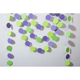 Purple green wedding, Purple green garland, Purple wedding decorations,Wedding garland,Wedding decor, Wedding party decoration,Bridal shower