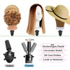 WXYYKX Wig Stand Adjustable Practice Head Tripod Mini Wig Head