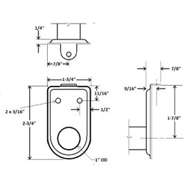 40 Inch to 72 Inch Adjustable Closet Rod for Hanging Clothes, Polished Chrome, Heavy Duty Steel Construction – Design House, 206052