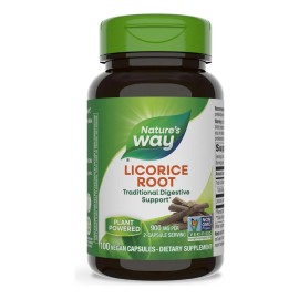 Suplemento De Raíz De Regaliz Apoyo Salud Digestiva 100 Caps
