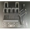 Rodspeedracing New Tandem Trailer Axle Hanger Kit for Double Eye Springs 3.5K-7000 Axle EQ-E1