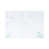 Sunstar Stationery 748580 Chiikawa Study Planning Notebook, Shisa, Keikaku Notebook,
