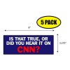 Tampa Printing 5 PACK 3.37"x 9" IS THAT TRUE OR