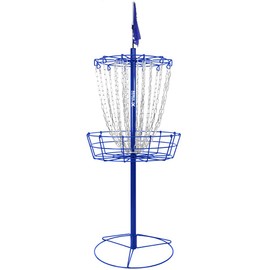 Remix Double Chain Practice Basket for Disc Golf - Royal Blue