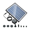 Solar Fountain Pump 6.5W 6 Fountain Modes Energy Saving Solar