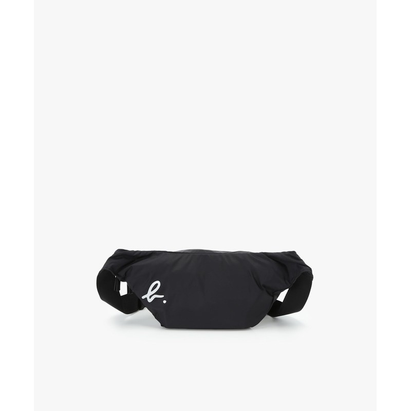 agnes b XAH03-04 Unisex Waist Pouch, Black