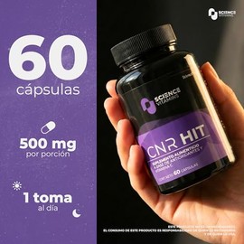 CNR HIT | Glutatión, Trans-Resveratrol, Curcumina y NAD | 60 cápsulas