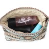BBORGDC Stylish Jacquard Makeup Bag - Large Capacity Cosmetic Pouch