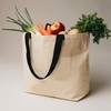 POLHIM Cotton Tote Bag 100% Cotton: Spacious with Inner Pocket