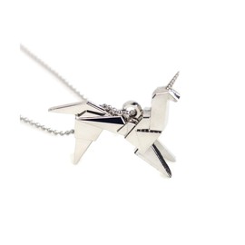 costumebase BLADERUNNER Origami Unicorn Pendant Necklace Blade Runner Silver